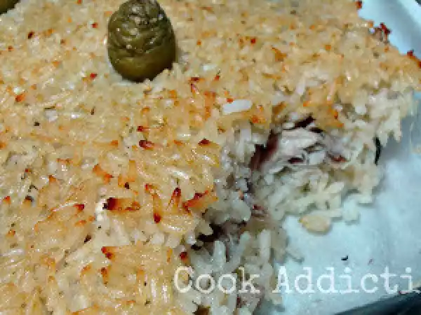 Receita Arroz de coelho
