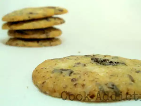 Receita Bolachas com pepitas de chocolate
