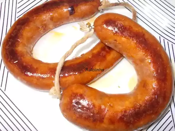 Receita Alheiras assadas no forno