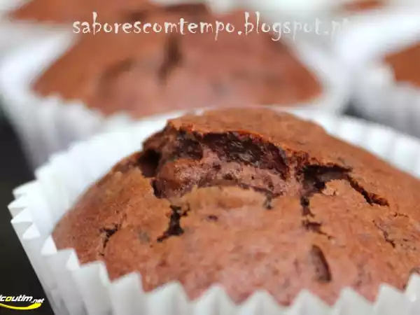 Receita Muffins de chocolate