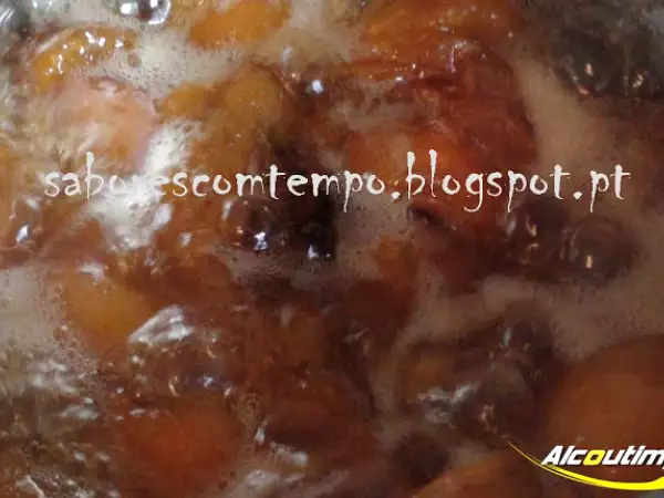 Receita Doce de alperce