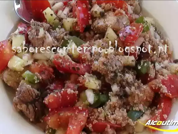 Receita Salada de ovas