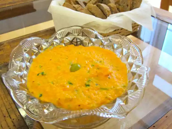 Receita Paté de cenoura com azeitonas