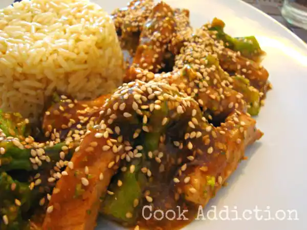 Receita Carne de porco com brócolo