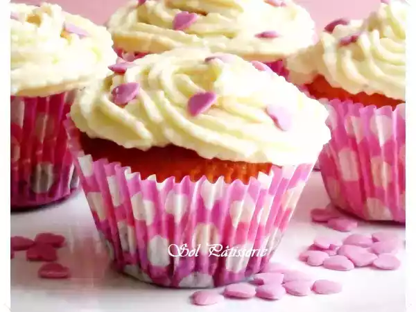Receita Cupcakes rosas