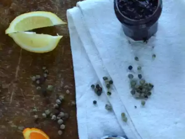 Receita Compota de mirtilo e chocolate