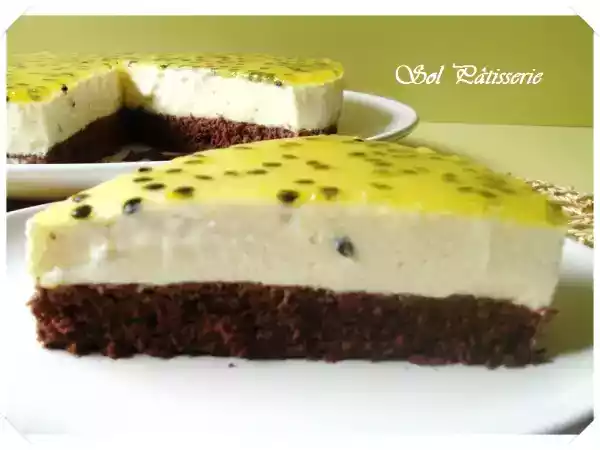 Receita Bavarois de maracujá