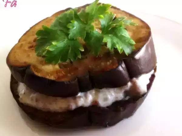 Receita Sanduichinho de berinjela