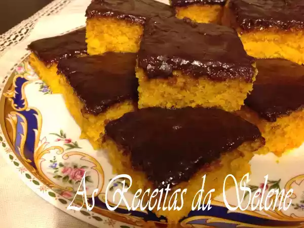 Receita Bolo de cenoura - liquidificador
