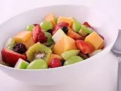 Receita Salada de frutas tropicais