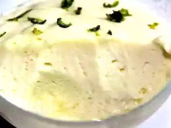 Receita Mousse de limão branco