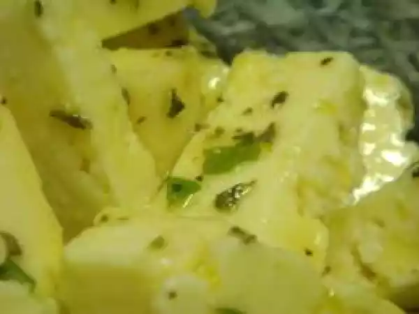 Receita Mussarela temperada