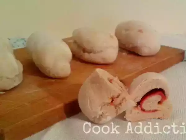 Receita Pão com chouriço