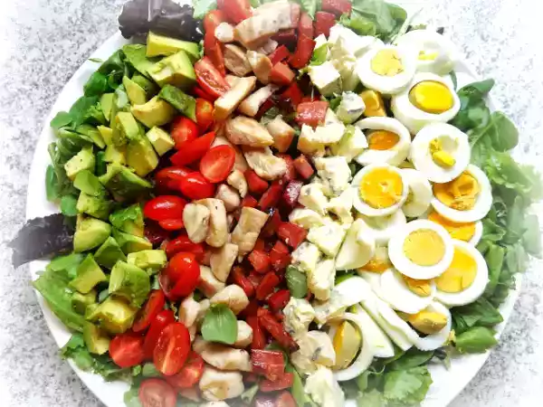 Receita Salada cobb