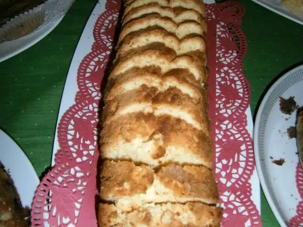 Receita Sandkuchen / bolo de areia