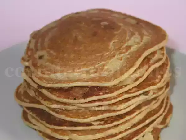 Receita Panquecas de aveia