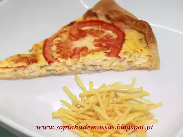 Receita Quiche de legumes