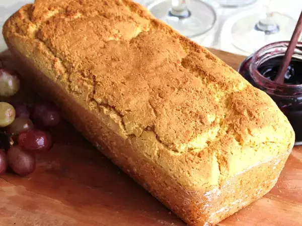 Receita Pão salgado de fubá (sem glúten)