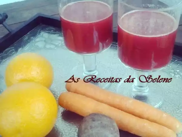Receita Suco de beterraba