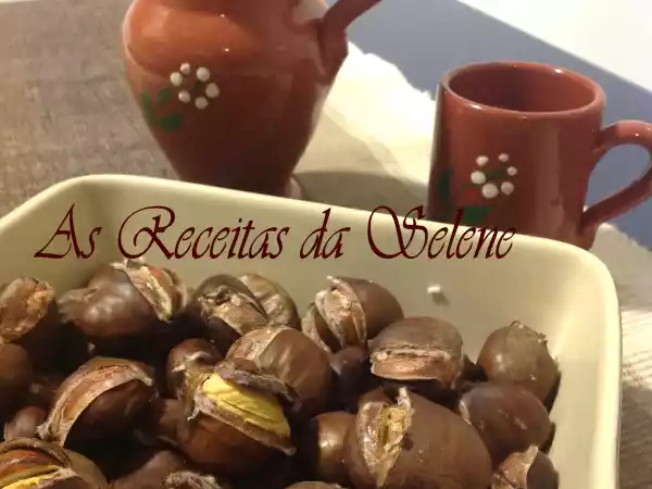 Receita Castanhas assadas - actifry