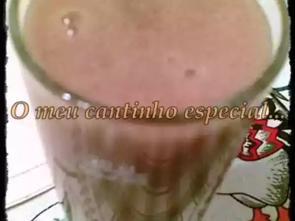 Receita Sumo de maçã e banana