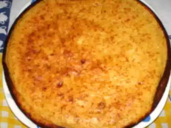 Receita Bolo de requeijão