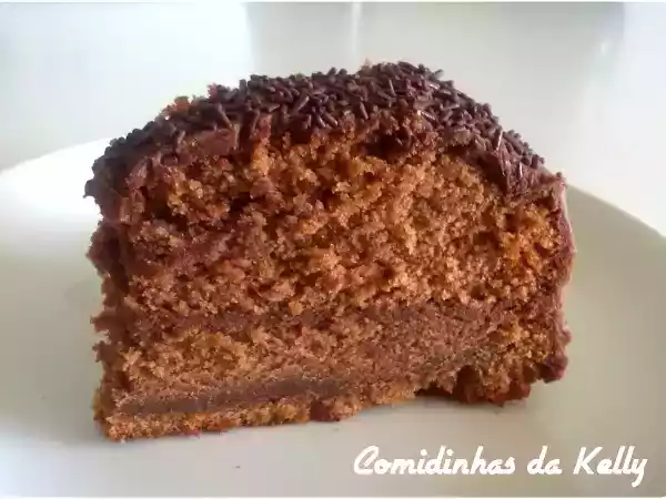 Receita Bolo de espuma de chocolate