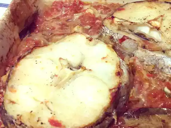 Receita Pescada no forno