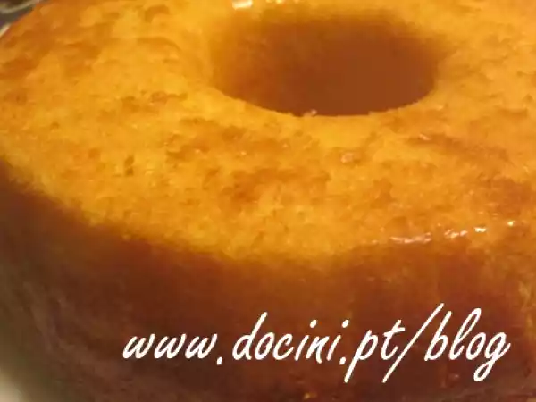 Receita Bolo de tangerina