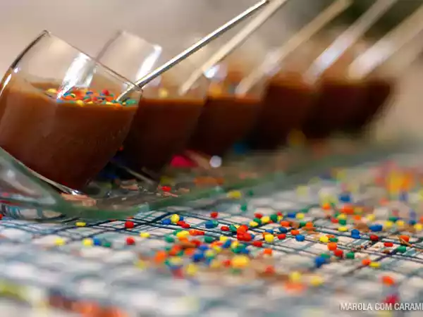 Receita Brigadeiro de colher com jack daniel's