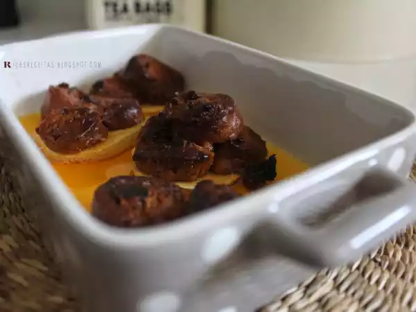 Receita Farinheira de presunto de porco preto com batata doce