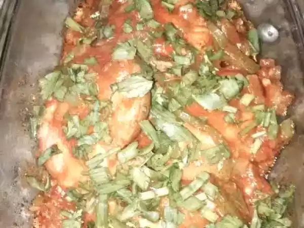 Receita Sobrecoxas ao curry