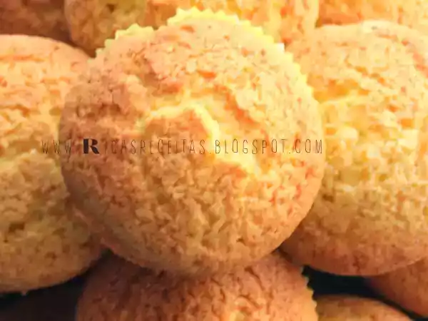 Receita Queques de laranja