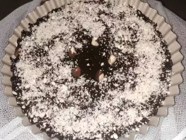 Receita Pavê de chocolate com castanhas do pará