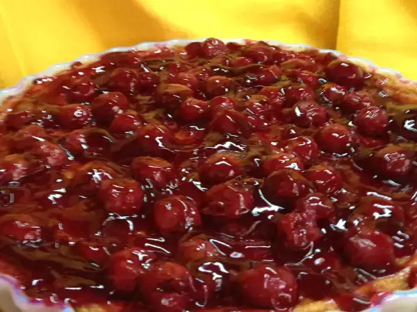 Receita Cheesecake de cereja