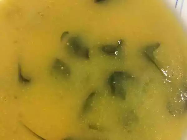 Receita Sopa de espinafres