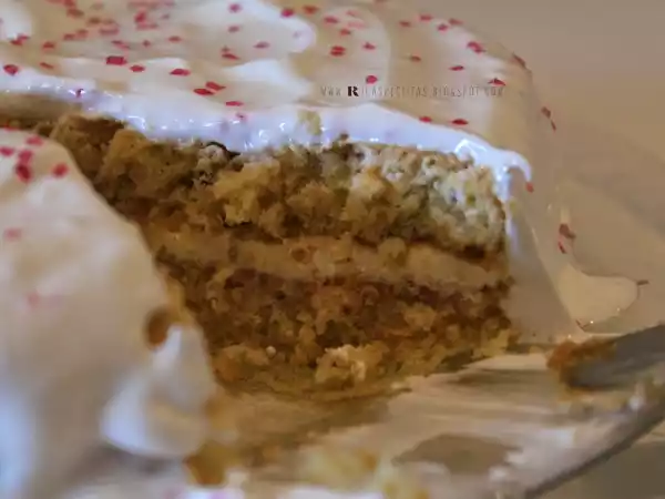 Receita Bolo merengado