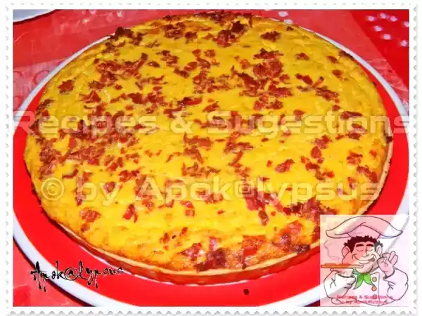 Receita Quiche de milho