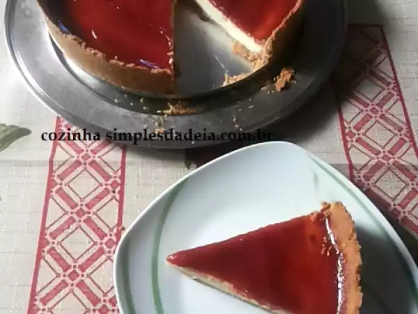 Receita Cheesecake romeu e julieta
