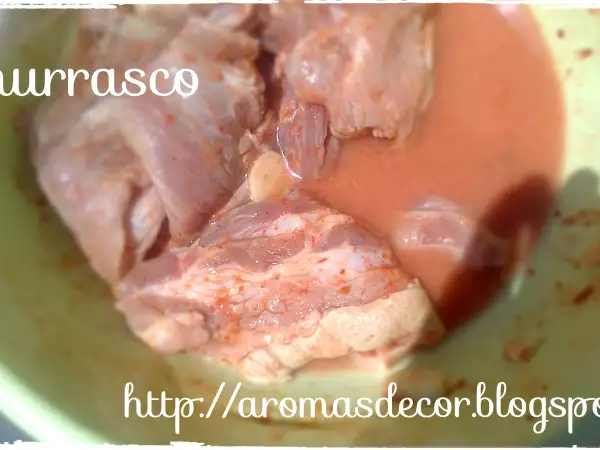 Receita Pimentão caseiro e churrasco
