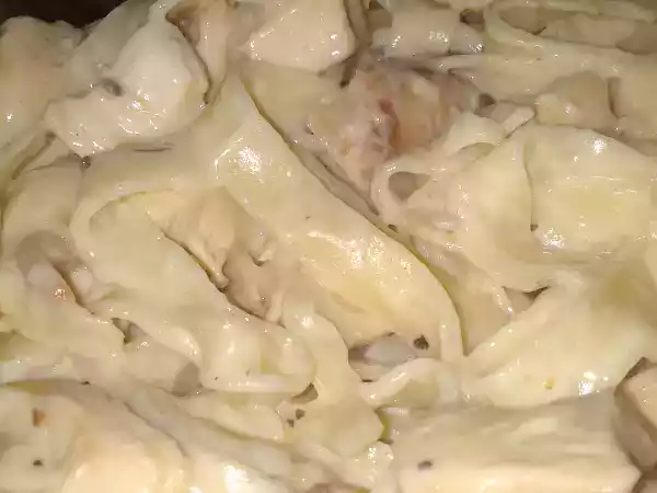 Receita Frango carbonara