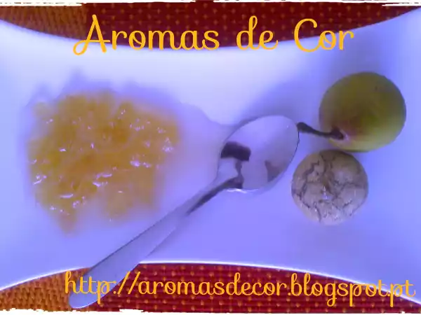 Receita Compota de maçã e pêra