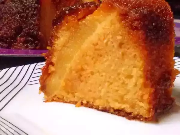 Receita Bolo de ananás e coco