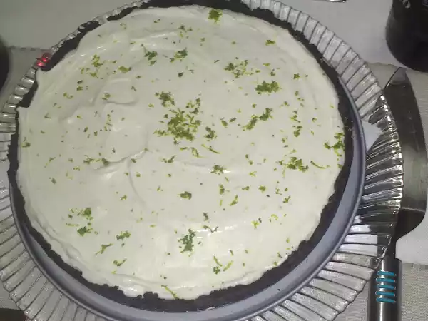 Receita Tarte de lima e oreo