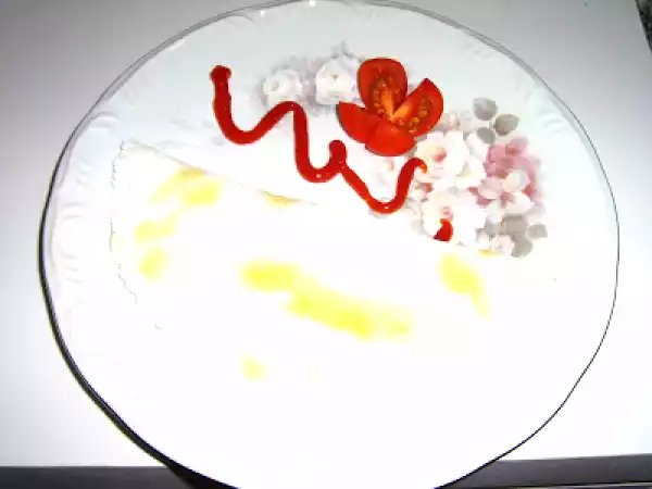 Receita Tapioca recheada com queijo