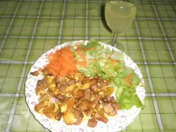 Receita Batatas aos trambolhões