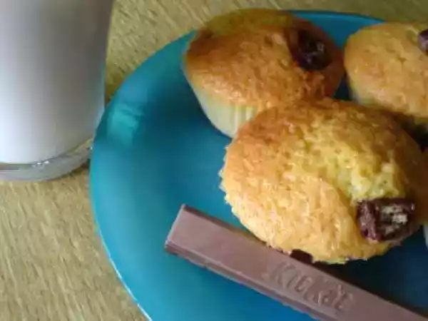 Receita Madalenas de kitkat