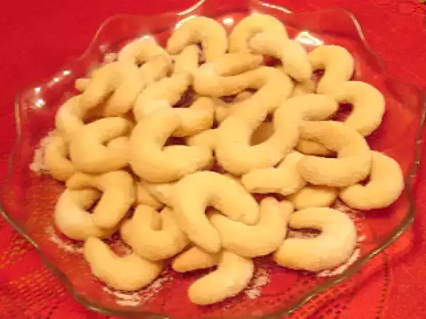 Receita Vanilla kipferl