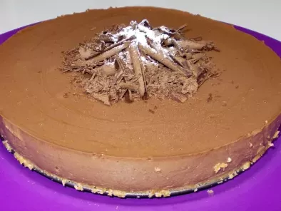 Receita Cheesecake de chocolate