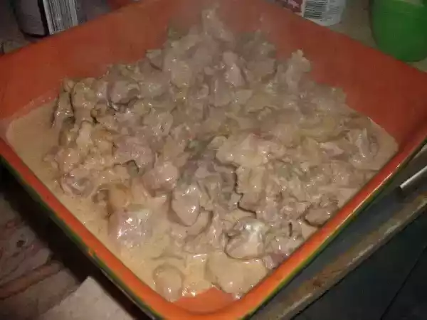 Receita Rojões com cogumelos em molho delicioso